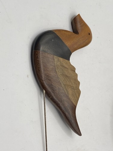 Vintage marquetry duck - ,