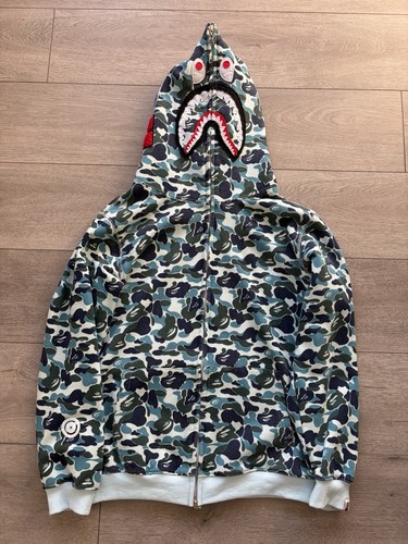 Bape hoodie blue camo - bape, size