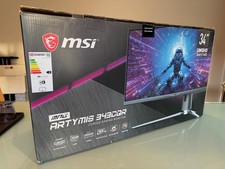 MSI MPG ARTYMIS 343CQR 34 inch 165Hz Ultrawide Curved Gaming Monitor - Boxed