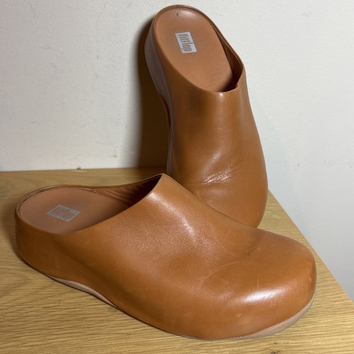 Fitflop shuv leather clogs - shuv,