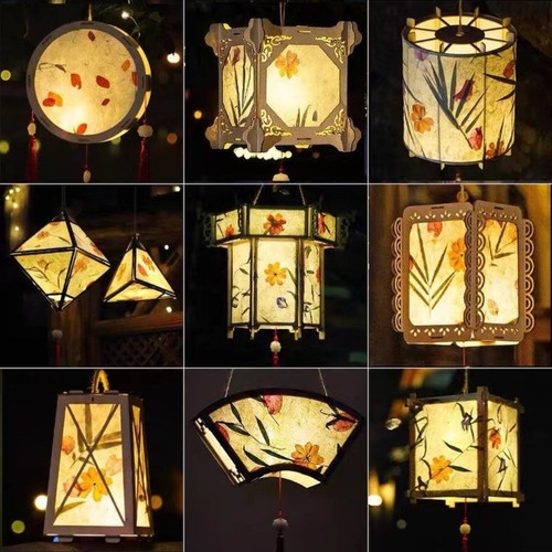 Handmade paper lantern chinese - paper,