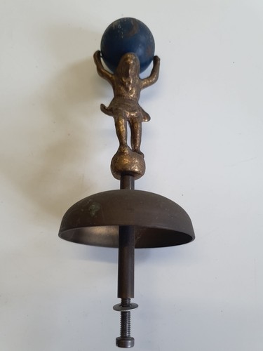 Vintage zaanse clock brass top - zaanse,