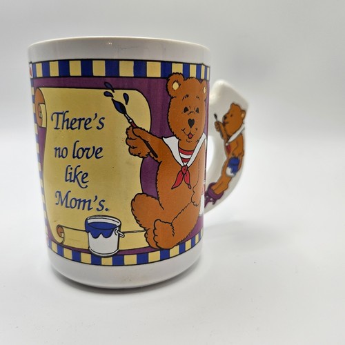 Vintage mom teddy bear coffee - vintage,