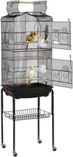 Large Bird Cage Open Play Top