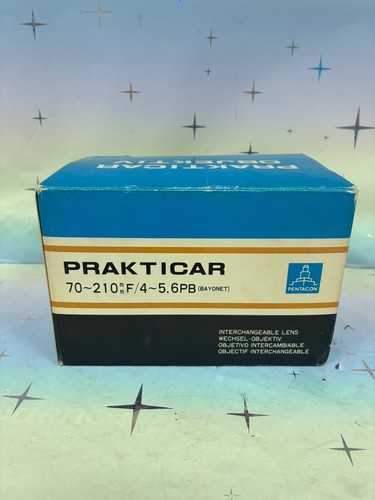 Prakticar 210mm lens boxed - 70-210mm,