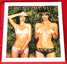 Roxy Music Country Life Album Cover Art PICTURE / PRINT 8.5" x 8.5"