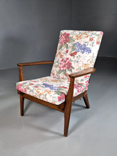 Vintage Lounge Chair Beech