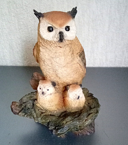 Owl with two - owl,