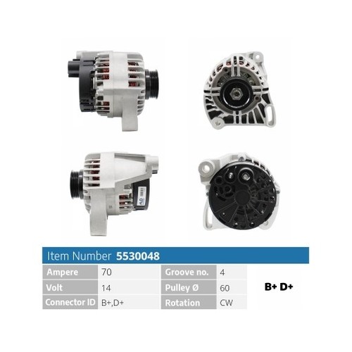Alternator eb1976q 46436507 - eb1976q,