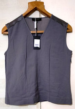 JAEGER Women's Grey Sleeveless