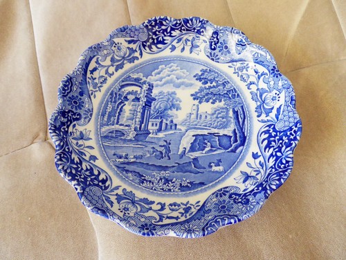Spode blue italian wavy edge - blue,