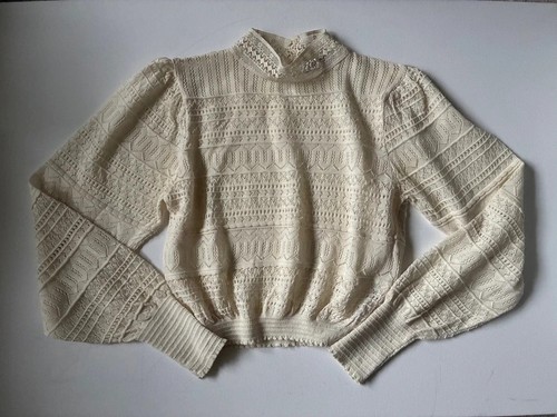 Zara cream knitted - knitted, top
