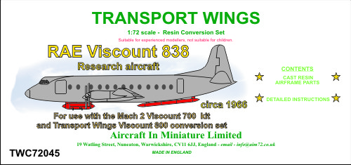 Transport wings twc72045 rae - transport,