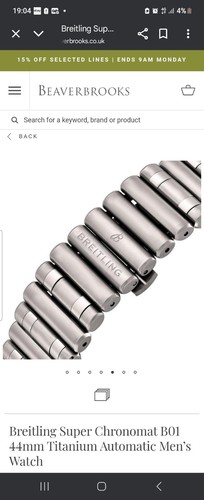 Breitling watch clasp 44m - breitling,
