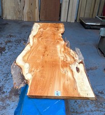 Yew waney edge 25mm boards - waney,