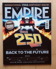 Empire Magazine April 2010. Films, Movies. Issue 250 Back to the Future
