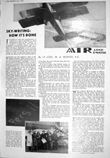 Old 1930 Aeroplane Rudolf