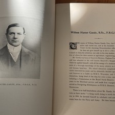 GLOUCESTERSHIRE 1906 Print William Hunter GANDY - Bradley Court MITCHELDEAN