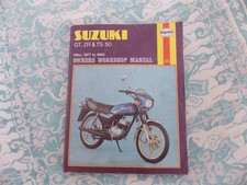 Suzuki GT, ZR & TS50 Haynes Workshop Manual 49cc 1977 to 1983