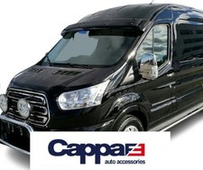 Sun Visor Front Solid Black