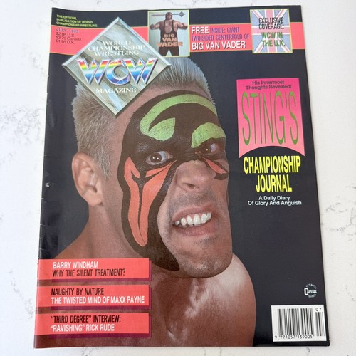 Wcw magazine vgc - magazine, w/