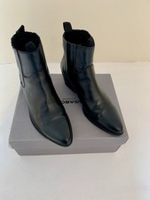 VAGABOND Mandy Chelsea Boots Slip On Pointed Toe Quality Leather Size 6 EU 39