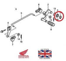 HONDA CBR 125 R GEAR LEVER
