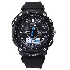 Digital quartz watch Dual
