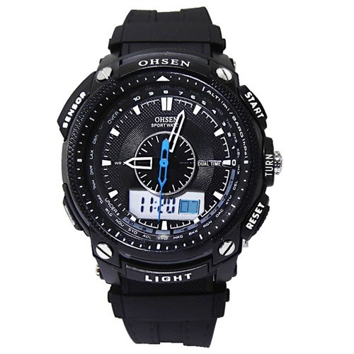 Digital quartz watch - , dual