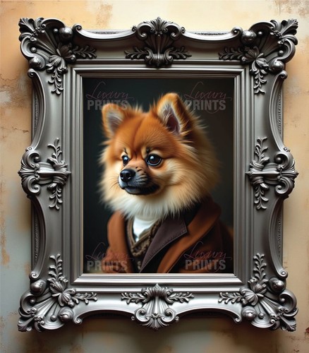 Pomeranian dog canvas - pomeranian,