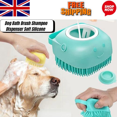 Dog bath brush shampoo - dog,