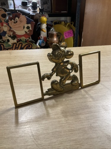Vintage brass mickey mouse - mickey,