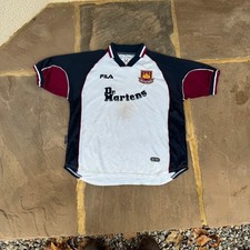 Vintage 1999-01 West Ham Fila