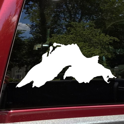 Lake superior vinyl decal - superior,