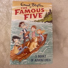 Enid Blyton -The Famous Five Box Set 5 Paperbacks Ex Condition 2017 Edition