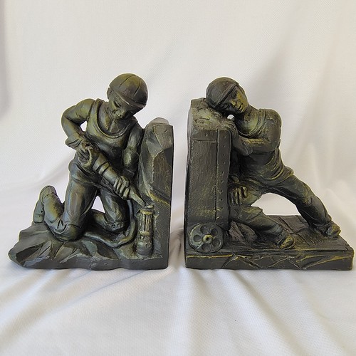 Pair bookends miners cast - of,
