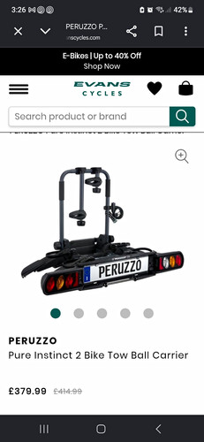Peruzzo pure instinct towbar - peruzzo,
