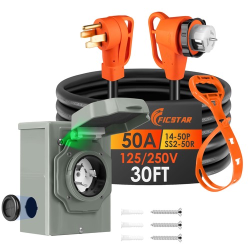 Generator cord 30ft amp - 50,