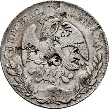 ☆ MEXICO • 1855 ☆ 8 REALES MEXICO (GF) · SILVER • LIBERTAD ☆ KM#377.10var ☆D1357