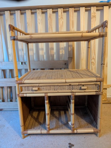 Bamboo rattan sideboard - bamboo,
