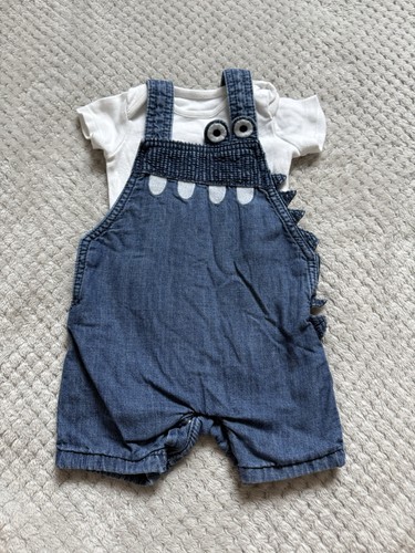 Boys shorts dungarees set