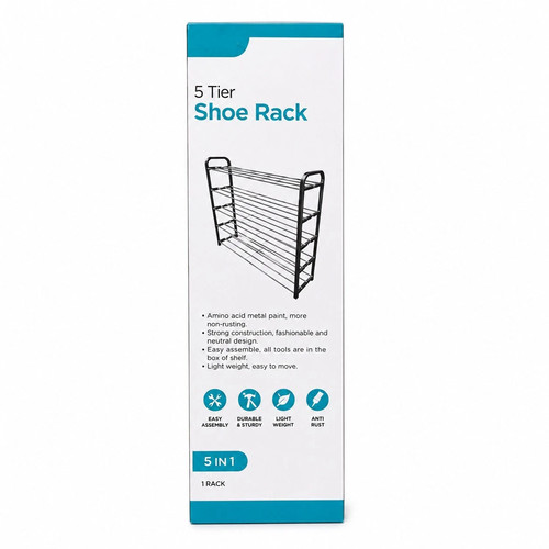 Tier shoe rack storage - 5,