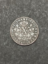 1792 Republic Of Portugal 10 Reis Copper Coin - Maria I