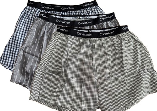 Calvin klein woven boxers mens - klein,