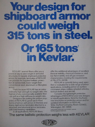 1982 pub pont kevlar - 9/1982, du