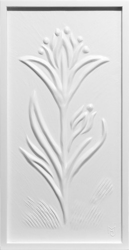Hand made plaster wall art