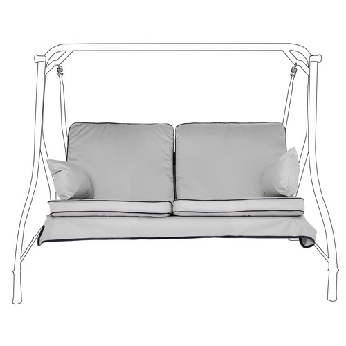 Grey seater swing seat - swing,