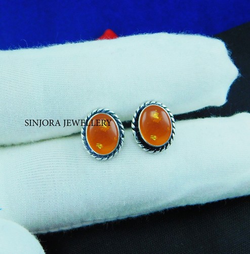 Amber gemstone 925 sterling - amber,