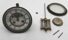 Antique French Striking Mantel Clock Movement For 5.5" Fixing, Fully Working