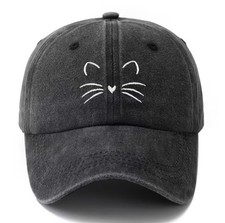 Retro Cute Cat Baseball Cap
